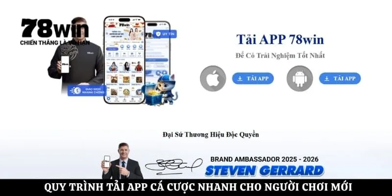 Quy trình tải app cá cược nhanh cho người chơi mới